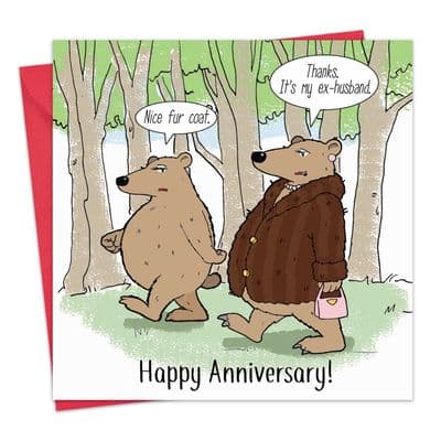OCC20 - Ex Husband Funny Anniversary Card
