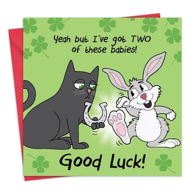 OCC33 - Funny Good Luck Card