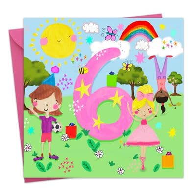 PB17 - Age 6 Girl's Birthday - Park