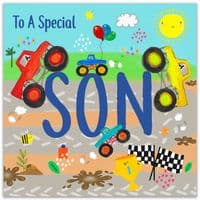 Childrens Birthday Cards. Cute Cards. Son Cards. Happy Birthday Cards. Twizler.