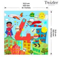 Childrens Birthday Cards. Cute Cards. Age Cards. Happy Birthday Cards. Twizler.