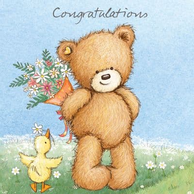 POP45 - Congratulations Bear for Exams, New Job, New Baby, New Home, Well Done