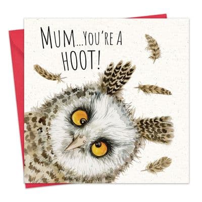 SH042 - Funny Mother's Day Card - Owl