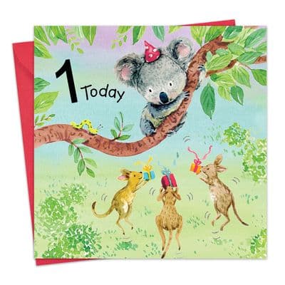 TOT1 - Age 1 Birthday Card