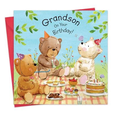 TOT14 - Grandson Birthday Card