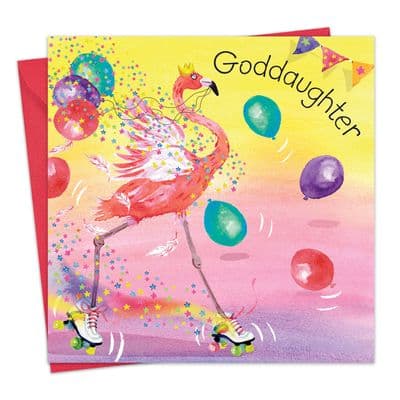 TOT24 - Goddaughter Birthday Card