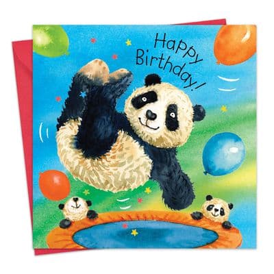 TOT27 - Panda Children's Birthday Card
