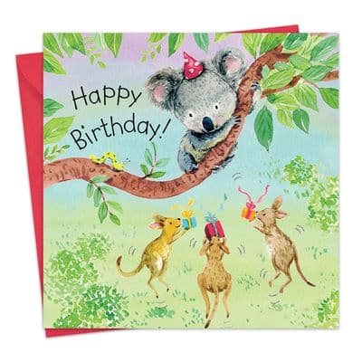 TOT7 - Gender Neutral Birthday Card Koala