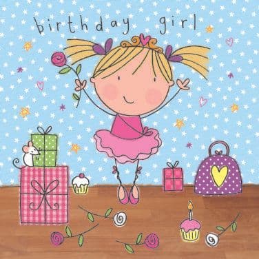 TW492 - Birthday Girl Card