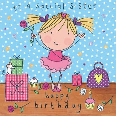TW498 - Special Sister Birthday Card