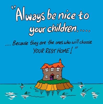 TW521 - Funny Card Nursing Home, Senior Moments