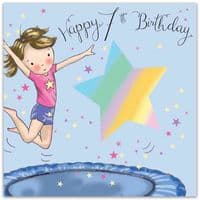 Childrens Birthday Cards. Cute Cards. Age Cards. Happy Birthday Cards. Girls Cards. Twizler.