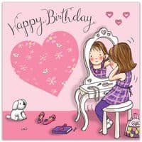 Childrens Birthday Cards. Cute Cards. Age Cards. Happy Birthday Cards. Girls Cards. Twizler.