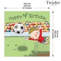 Childrens Birthday Cards. Cute Cards. Age Cards. Happy Birthday Cards. Boys Cards. Twizler.