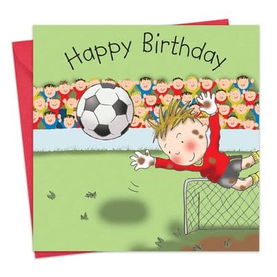 TW650 - Happy Birthday Card Goalie