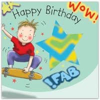 Childrens Birthday Cards. Cute Cards. Age Cards. Happy Birthday Cards. Boys Cards. Twizler.