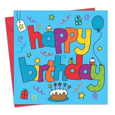 TW811 - Boys Happy Birthday Card