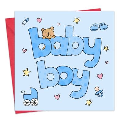 TW849 - Baby Boy Card