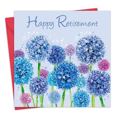 WB47 - Retirement Card - Allium