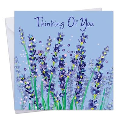WB60 - Thinking of You Card - Lavender