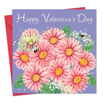 WB67 - Valentine's Day Card - Gerberas