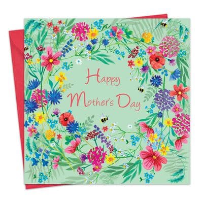 WB72 - Mother's Day Card - Wildflowers