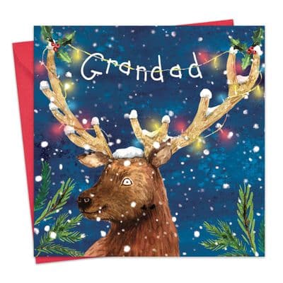 WF21 - Merry Christmas Card for Grandad