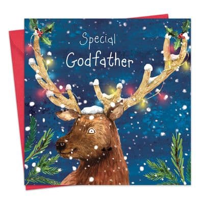 WF38 - Merry Christmas Card for Godfather