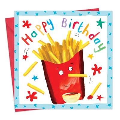 YUM17 - Boys Birthday Card Fries