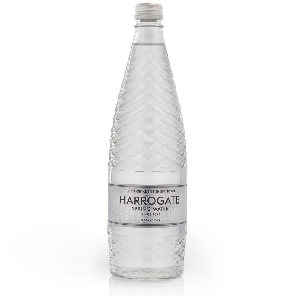 Harrogate Spa 12 x 75cl Glass Bottle Sparkling Spring Water