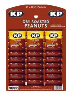 KP Dry Roasted Peanut 21 x 51 g