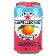 Sanpellegrino Cans Blood Orange 24 x 330ml