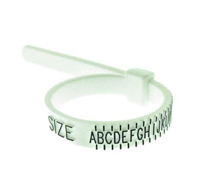 Brand New Plastic Multisizer Ring Gauge UK sizes A - Z