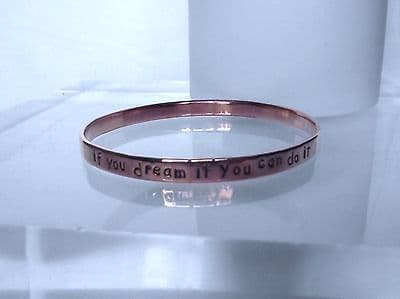 Lovely Handmade Copper Personalise Inspirational 