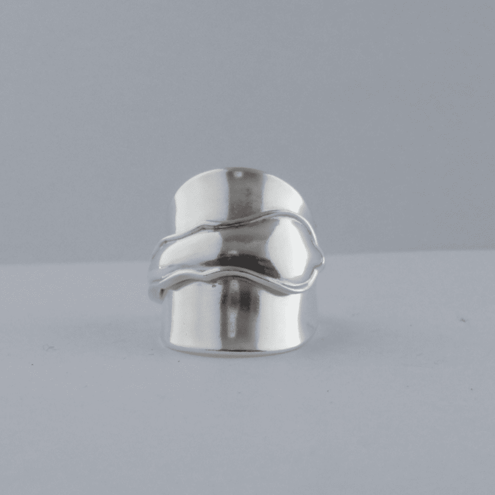 Sterling Silver Spoon Ring Handmade Antique 925 Hallmark 2019