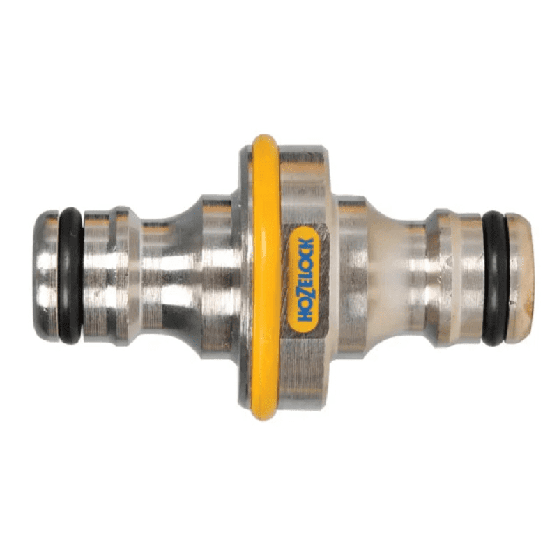 Hozelock 2044 Pro Metal Double Male Connector 12 5mm 1/2"