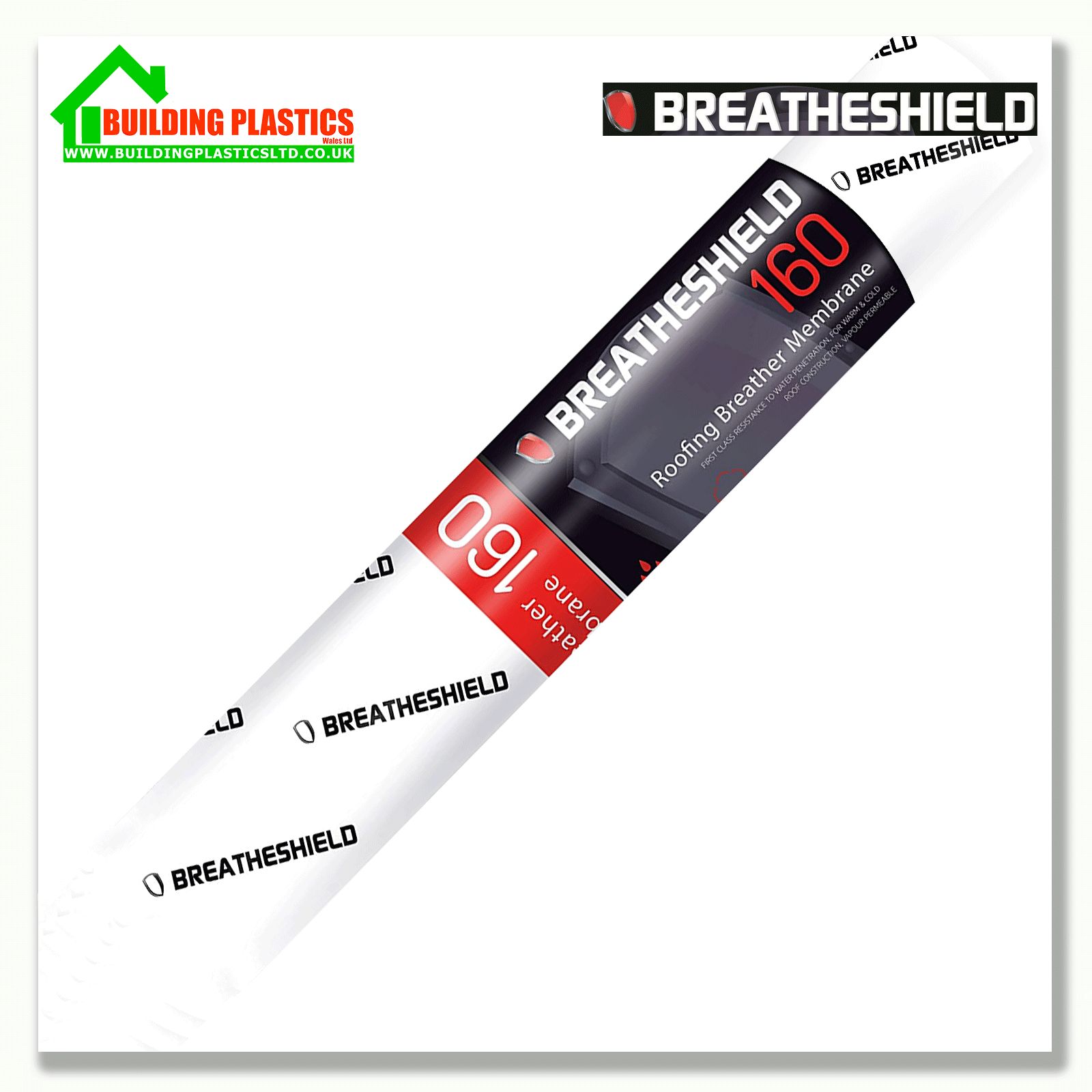 1.5m x 50m Breatheshield 160 Membrane 160G g/m2