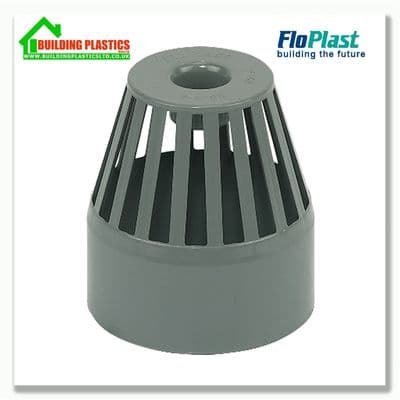 110mm VENT TERMINAL GREY