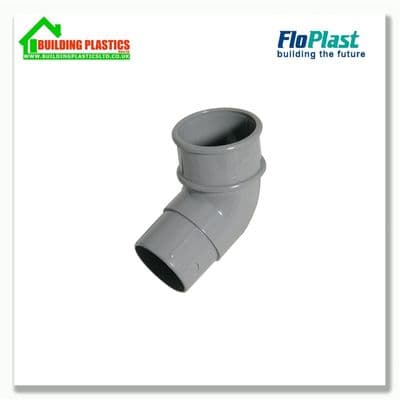 112.5 degree offset bend 50mm Minflo Round Pipe Grey