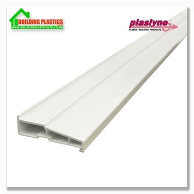 125mm External Window Cill | 2.5m White | 60mm System