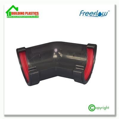 135 degree angle 112mm Half Round Gutter Anthracite Grey