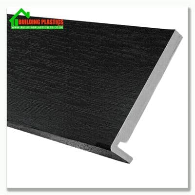 150mm Replacement Fascia Board 5m Black Ash Woodgrain