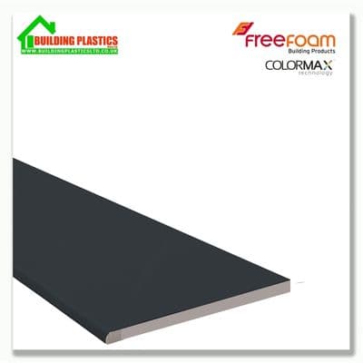 150mm Soffit and Flat Board 10mm x 2.5m Anthracite Grey (Ral 7016)