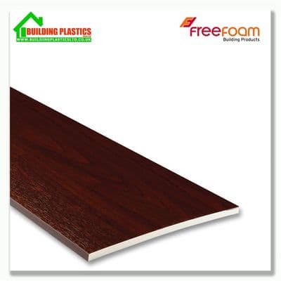 150mm Soffit and Flat Board 10mm x 5m Rosewood Woodgrain