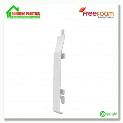 151mm Shiplap Butt Joint | Gloss White