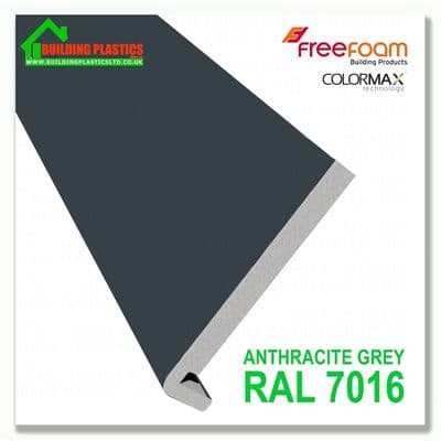 175mm Full Replacement Fascia 18mm x 5m Anthracite Grey
