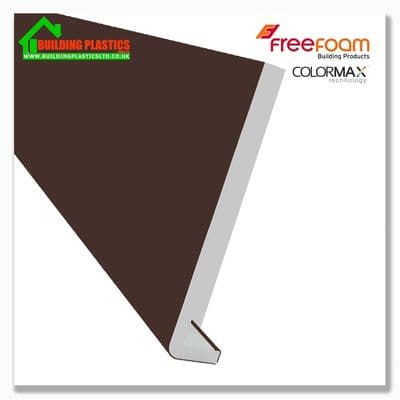 175mm Full Replacement Fascia 18mm x 5m Brown (Leather Brown)