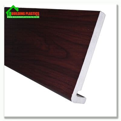 175mm Replacement Fascia Board 2.5m Rosewood Woodgrain