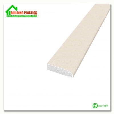 20mm Fillet Bead | Cream Woodgrain 2 x 2.5m Lengths