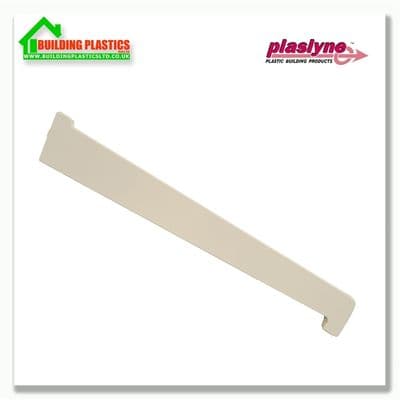 225mm External Window Cill | End Caps | Pair | White |  60mm System